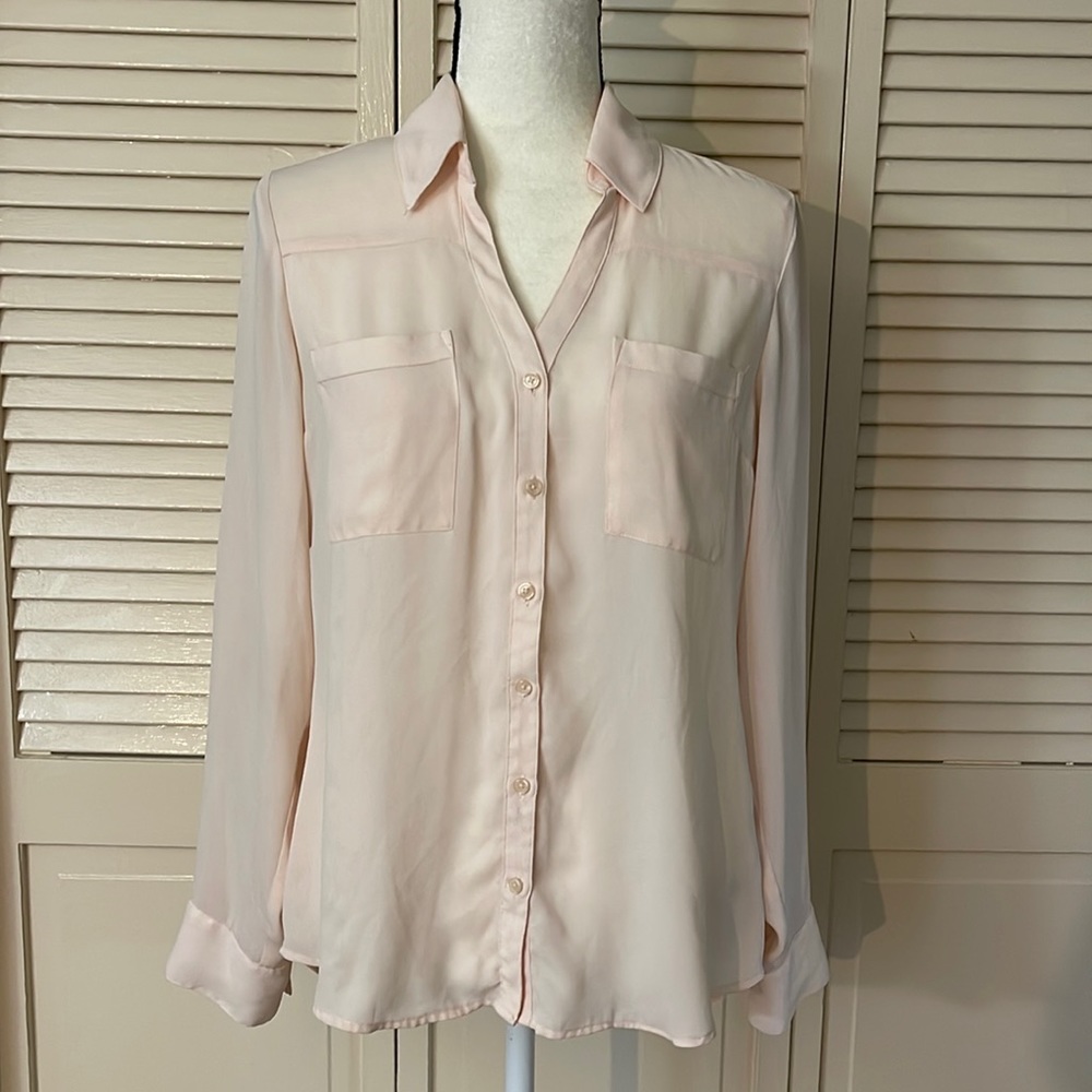 Express Portofino Shirt Pale Pink